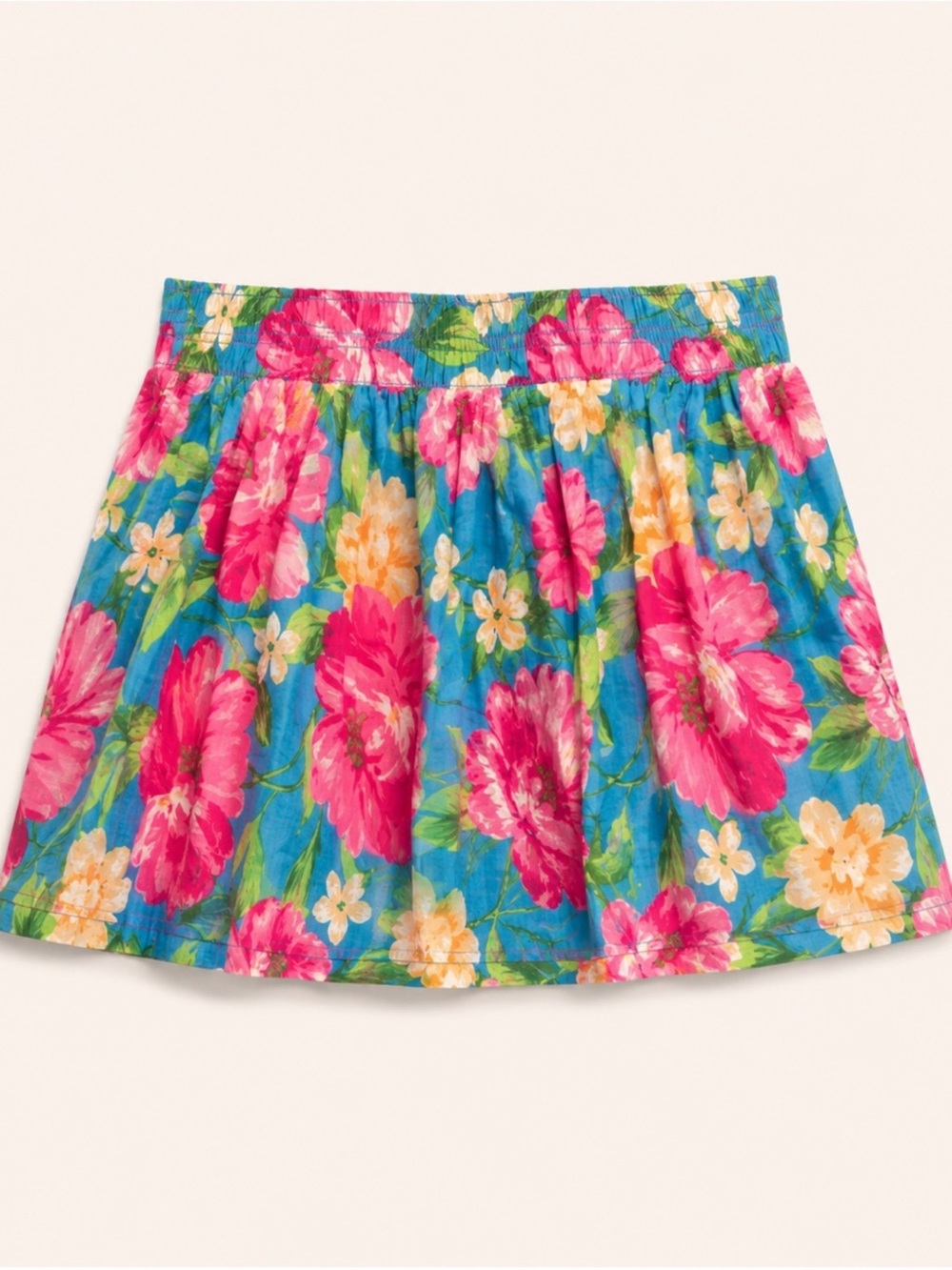 Hollister Floral Mini Skirt Bright Tropical Print - Picture 2 of 2